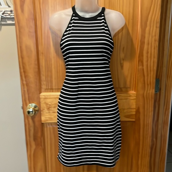 Shein Striped Dress Size XL (12) - Picture 3 of 7
